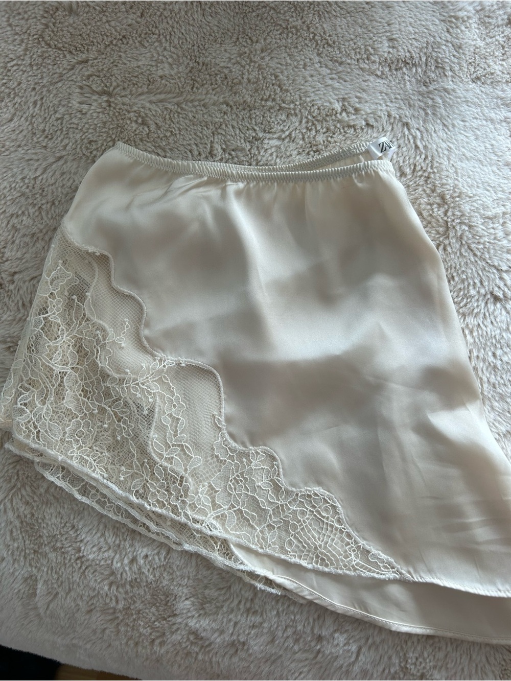 Zara Satin Shorts